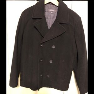 Men’s Black Pea coat
